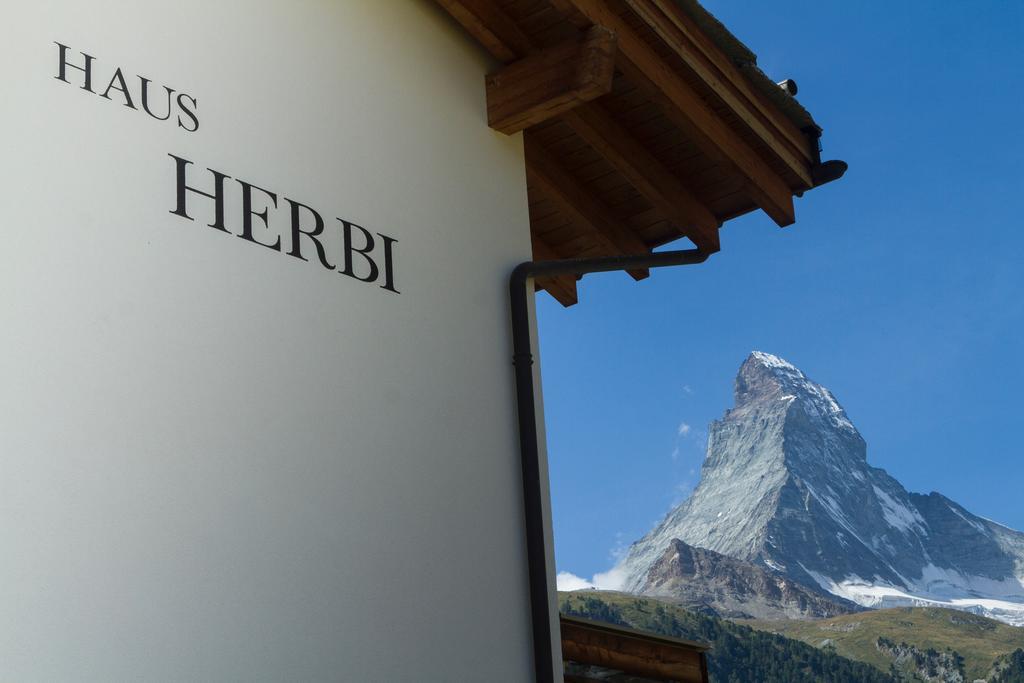 Chalet Herbi Zermatt Eksteriør bilde